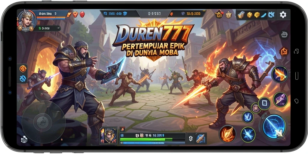 Tampilan gameplay DUREN777 yang seru dan kompetitif.