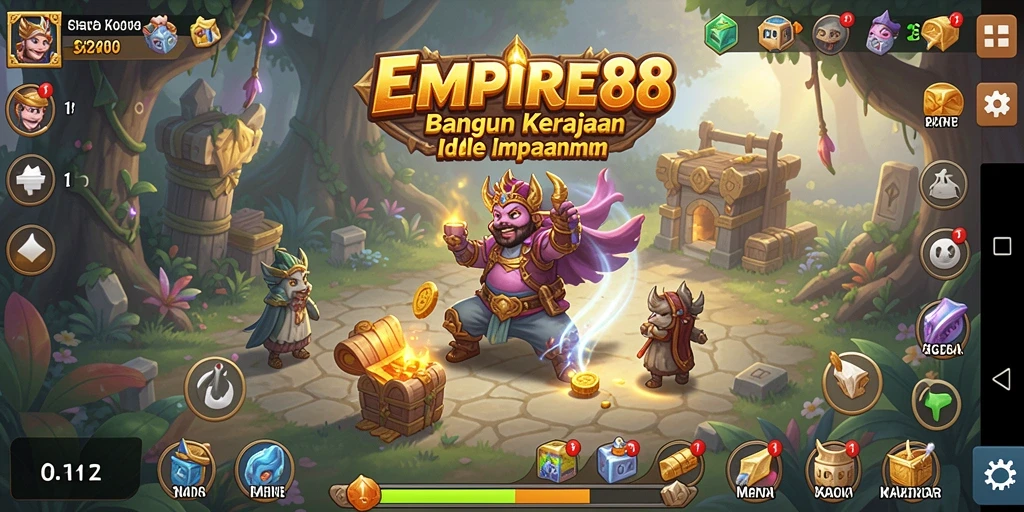 Tampilan gameplay EMPIRE88 yang mengasyikkan dan penuh warna.