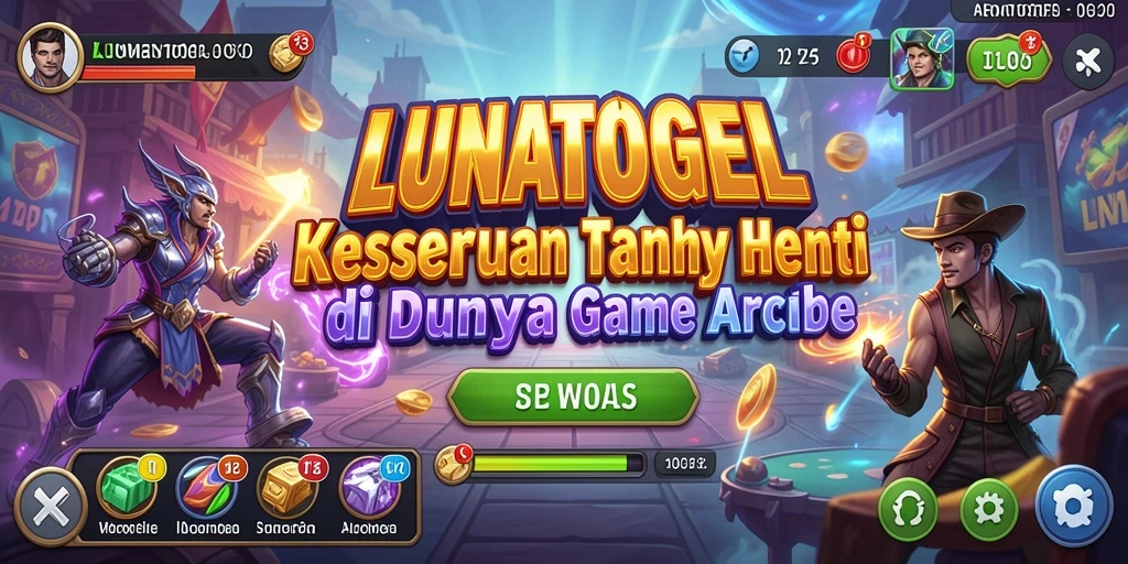 Screenshot gameplay LUNATOGEL yang penuh aksi dan tantangan.