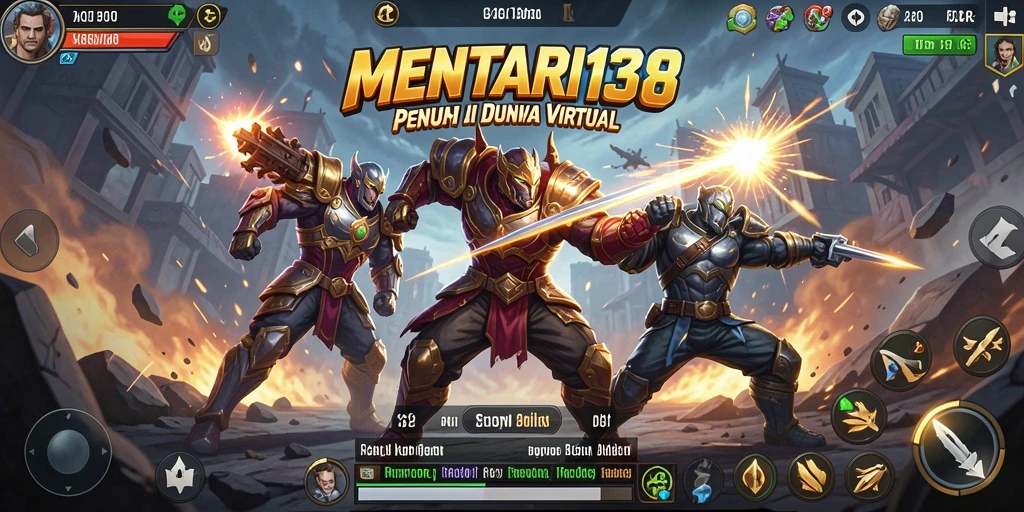 Screenshot gameplay MENTARI138 menampilkan pertarungan yang seru dan tak terduga.