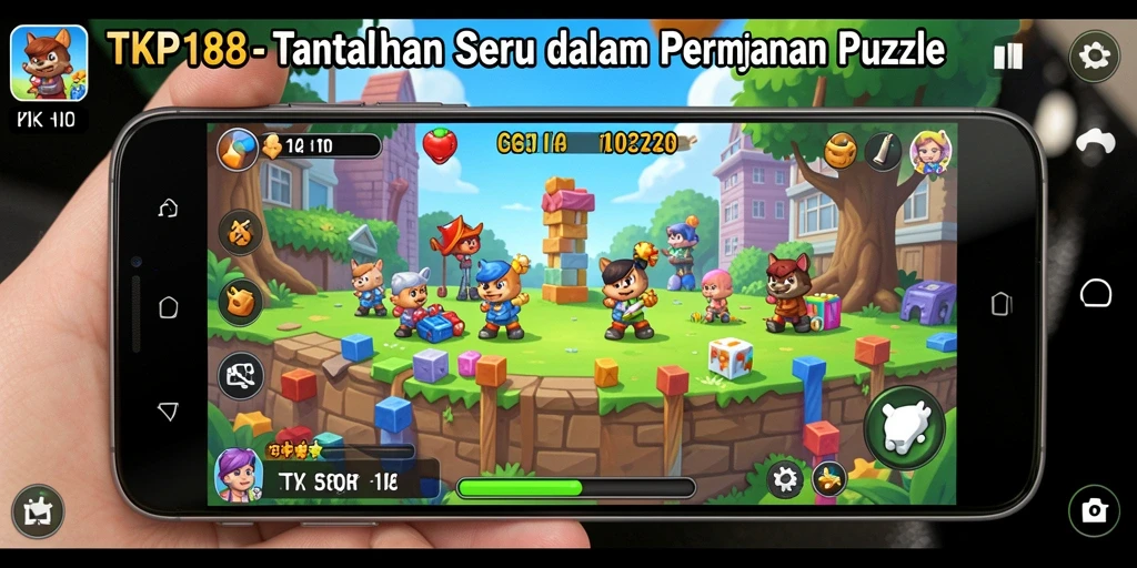 Tampilan gameplay seru dan menantang dari TKP188.