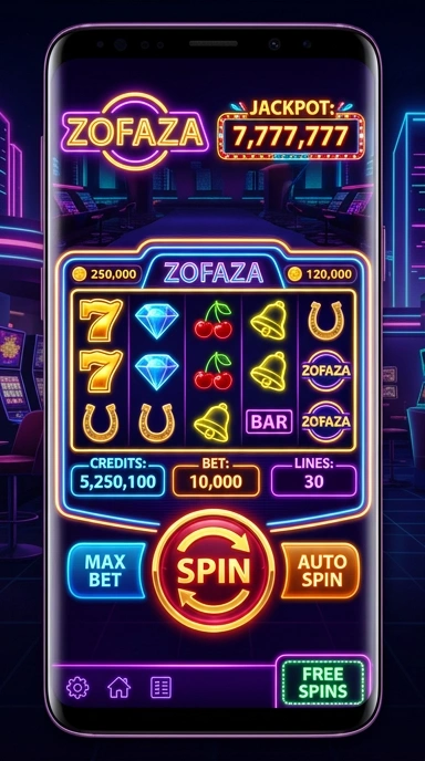 Fitur pencarian aplikasi di Zofaza yang cepat dan efisien.